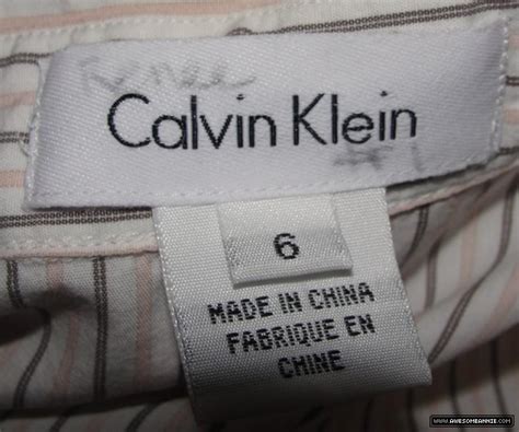 original calvin klein tag|is calvin klein antique.